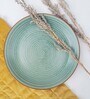 Circlet Azure 10 Inch Blue Ceramic Dinner Plate