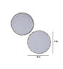 Circular (Set of 2) Marble Table Coaster