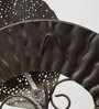 Circular Leafy Multicolor Metal Led Wall Art