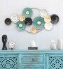 Circular Multicolour Metal Wall Art