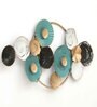 Circular Multicolour Metal Wall Art