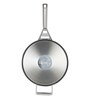 23cm Hard Anodized Non-Stick Fry Pan with Steel Lid