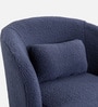 Cititum Fabric Slipper Chair In Blue Colour