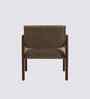 Citrus Boucle Fabric Arm Chair In Brown Colour