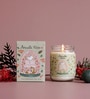 Citrus Scented Christmas Candle Fresh Holiday Aroma in Stylish Glass Jar for Gifting and D cor