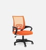Citta Ergonomic Chair in Orange Colour