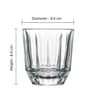 City Transparent Glass ( Set of 6 ) Tumbler Goblet Everyday Glass