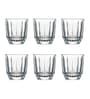 City Transparent Glass ( Set of 6 ) Tumbler Goblet Everyday Glass