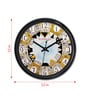 City Multicolour Plastic Kids Wall Clock