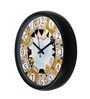 City Multicolour Plastic Kids Wall Clock