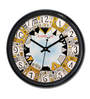 City Multicolour Plastic Kids Wall Clock