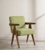 Civic Arm Chair In Green Colour