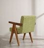 Civic Arm Chair In Green Colour