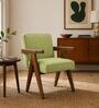 Civic Arm Chair In Green Colour