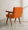 Civic Arm Chair In Orange Colour