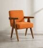 Civic Arm Chair In Orange Colour