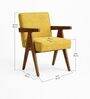 Civic Arm Chair In Zest Lime Colour