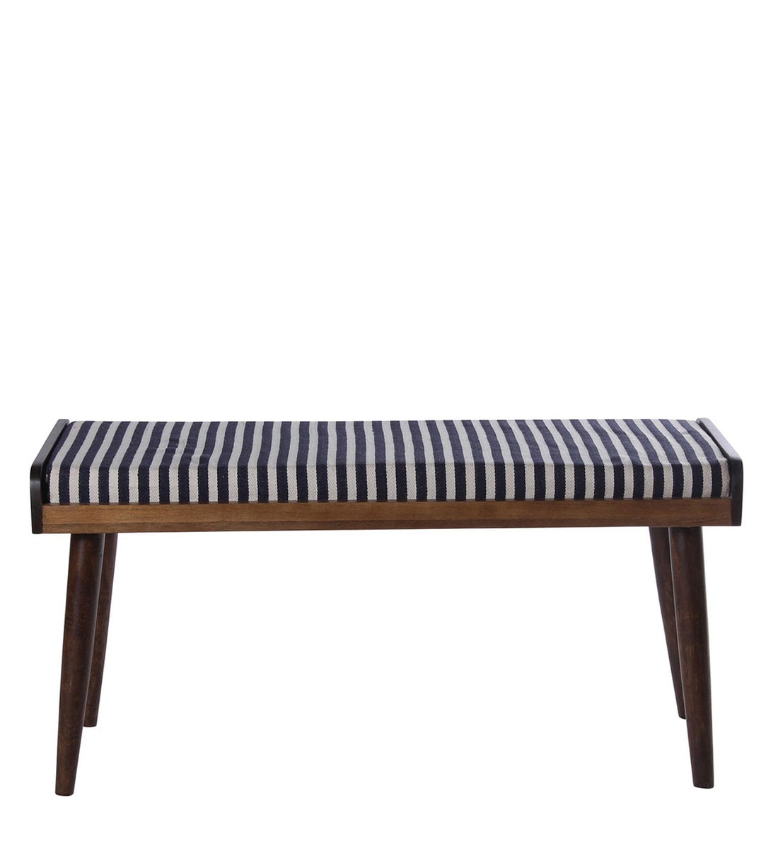 Buy Classic Bench in Walnut Finish by Fabuliv Online MidCentury