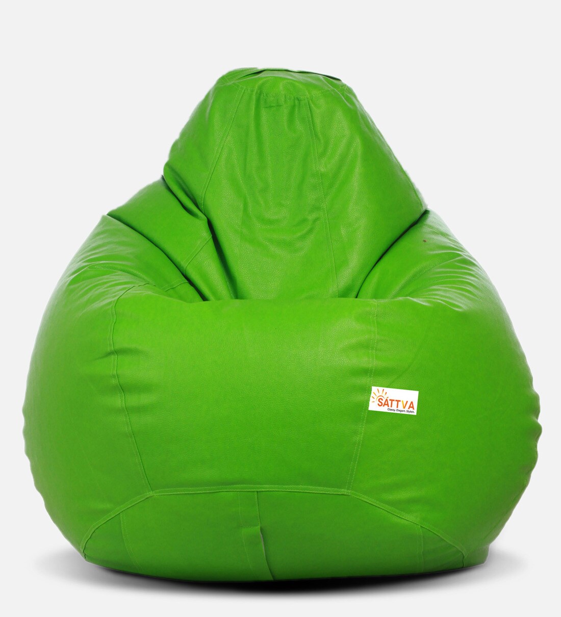 Buy Classic XXL Bean Bag with Beans in Neon Green Colour at 22 OFF by
