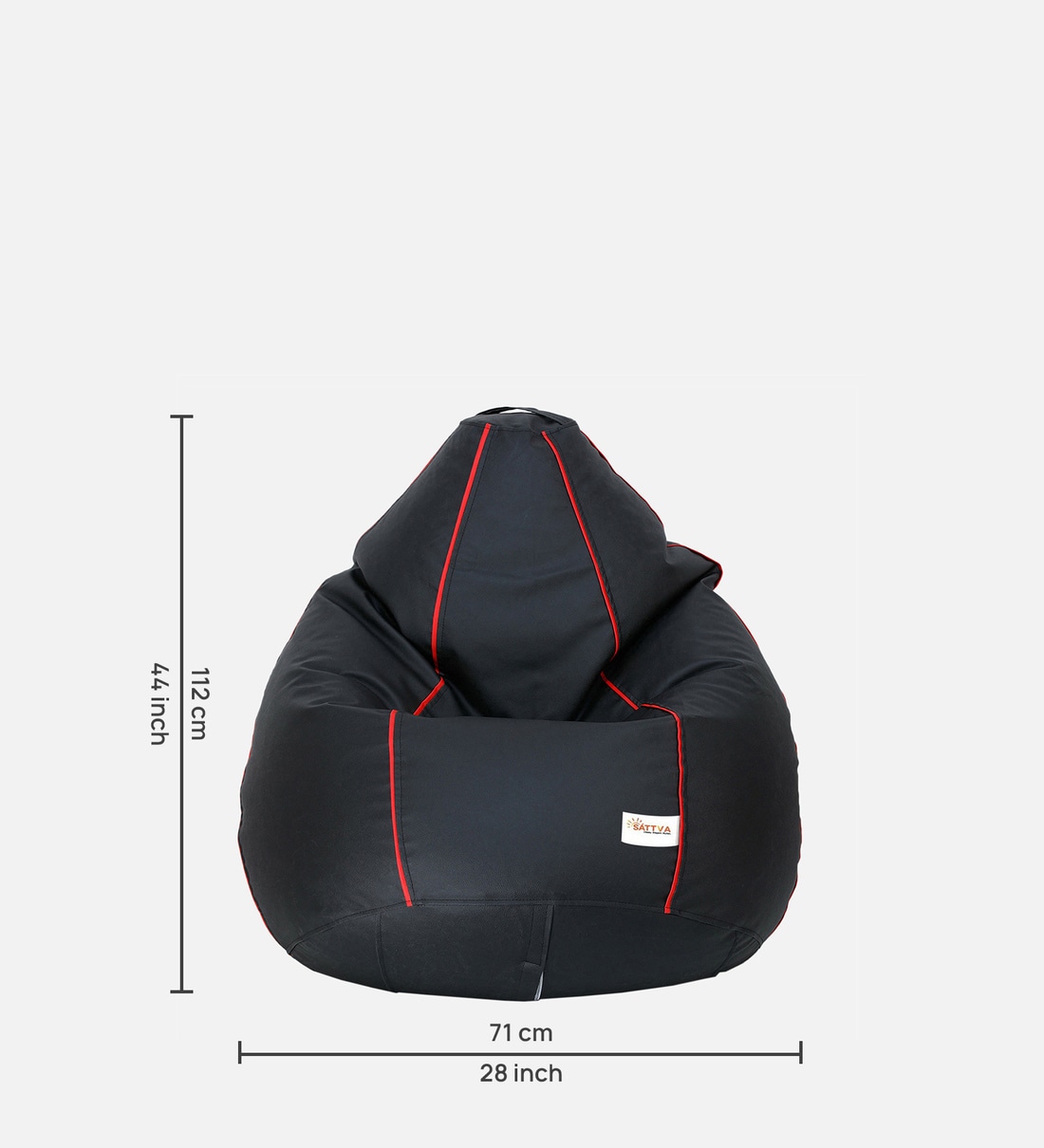 Bean Bag With Beans: Buy L, XL, XXXL Bean Bags with beans Online @ Best  Prices - Pepperfry