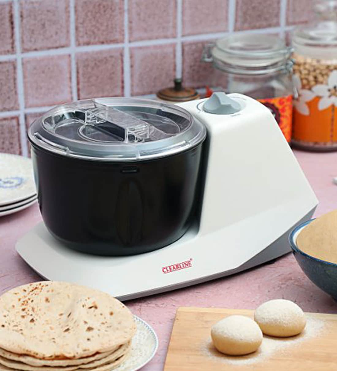 Clearline Automatic Electric Dough Kneader With Non Stick Bowl