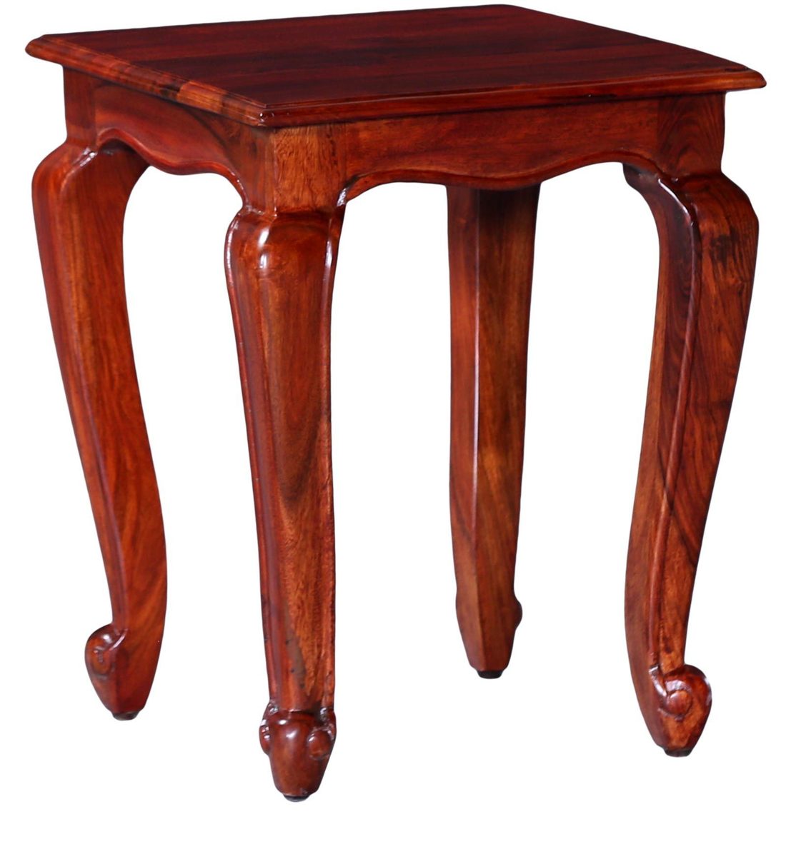 Buy Clifford Solid Wood End Table In Honey Oak Finish By Amberville