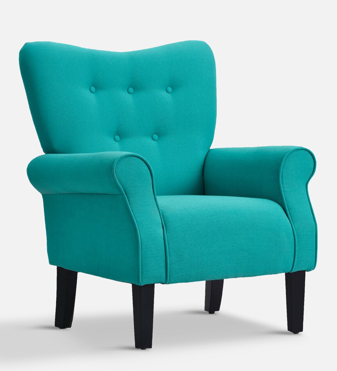Buy Clifton Arm Chair in Turquoise Colour at 17 OFF by Adorn Homez