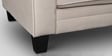 Claire Velvet 3 Seater Sofa in Beige Colour