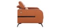 Clarissa Half Leather 2 Seater Sofa in Exotica Harvest Gold colour
