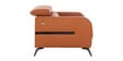 Clarissa Half Leather 2 Seater Sofa in Exotica Harvest Gold colour