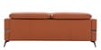 Clarissa Half Leather 3 Seater Sofa in Exotica Harvest Gold colour