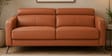 Clarissa Half Leather 3 Seater Sofa in Exotica Harvest Gold colour
