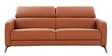 Clarissa Half Leather 3 Seater Sofa in Exotica Harvest Gold colour