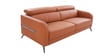 Clarissa Half Leather 3 Seater Sofa in Exotica Harvest Gold colour