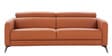 Clarissa Half Leather 3 Seater Sofa in Exotica Harvest Gold colour
