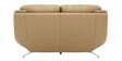 Clarkson Leatherette 2 Seater Sofa in Mushroom Beige Colour