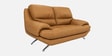 Clarkson Leatherette 2 Seater Sofa in Camel Brown Colour