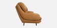Clarkson Leatherette 2 Seater Sofa in Camel Brown Colour
