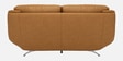 Clarkson Leatherette 3 Seater Sofa in Camel Brown Colour