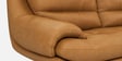 Clarkson Leatherette 3 Seater Sofa in Camel Brown Colour