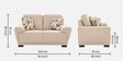 Clarksville Fabric 2 Seater Sofa in Biscuit Beige Colour Clarksville Fabric 2 Seater Sofa in Biscuit Beige Colour