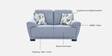 Clarksville Fabric 2 Seater Sofa in Powder Blue Colour