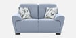 Clarksville Fabric 2 Seater Sofa in Powder Blue Colour