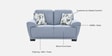 Clarksville Fabric 2 Seater Sofa in Powder Blue Colour