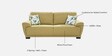 Clarksville Fabric 3 Seater Sofa in Olive Green Colour
