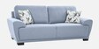 Clarksville Fabric 3 Seater Sofa in Powder Blue Colour
