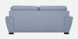 Clarksville Fabric 3 Seater Sofa in Powder Blue Colour