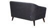 Claro Fabric 2 Seater Sofa in Dark Grey Colour Claro Fabric 2 Seater Sofa in Dark Grey Colour