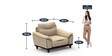 Classy 3+1+1 seater Sofa set in Beige Colour