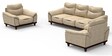Classy 3+1+1 seater Sofa set in Beige Colour